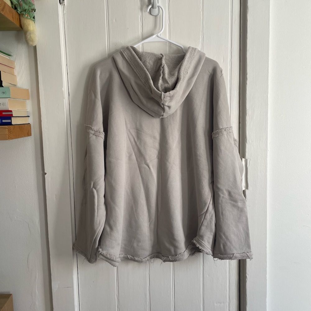 Natural Life Light Gray Hoodie - Picture 4 of 4